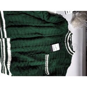 Meryll Rogge-Crew Neck Sweater-SummerVarsity Forest-XS